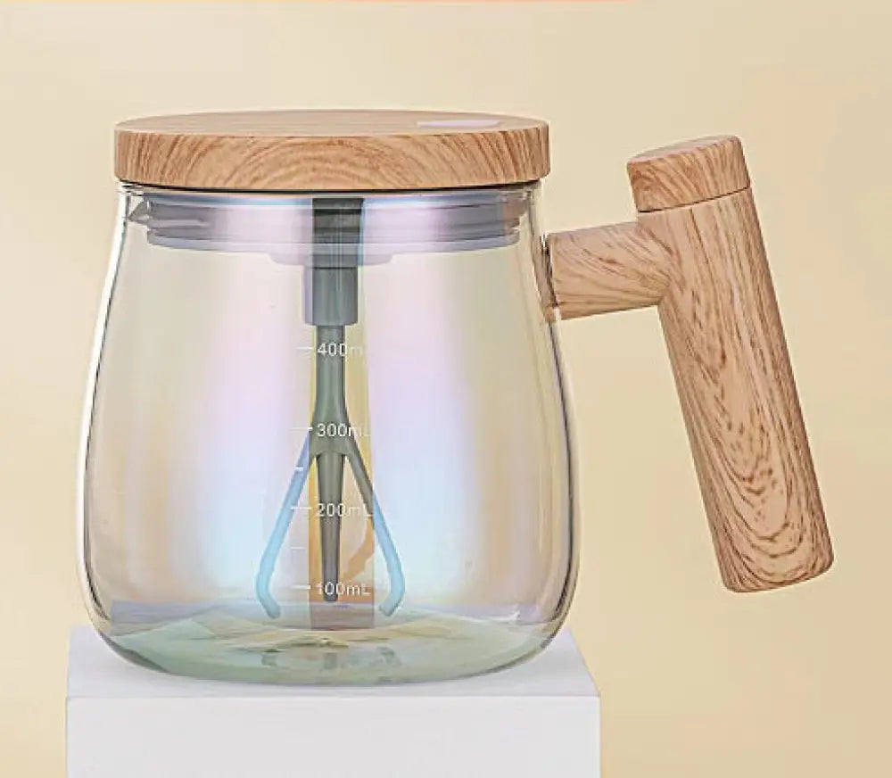 400ML Self Stirring Coffee Mug Electric Mixing Glass Coffee CupHigh Speed Fast Automatic Coffee Cup For Gyms Dining