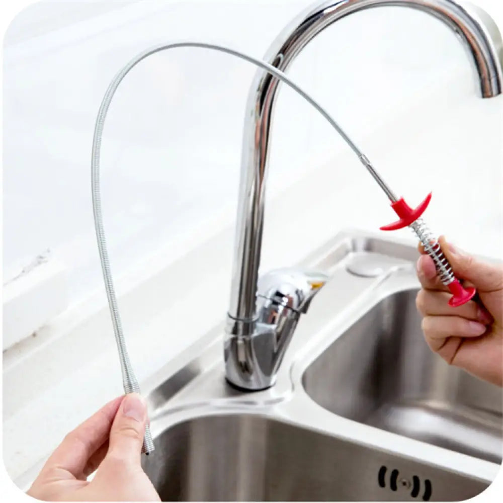 60CM Sewer Dredger Spring Pipe Dredging Tool Household Hair Cleaner Drain Clog Remover Cleaning Tools Household For