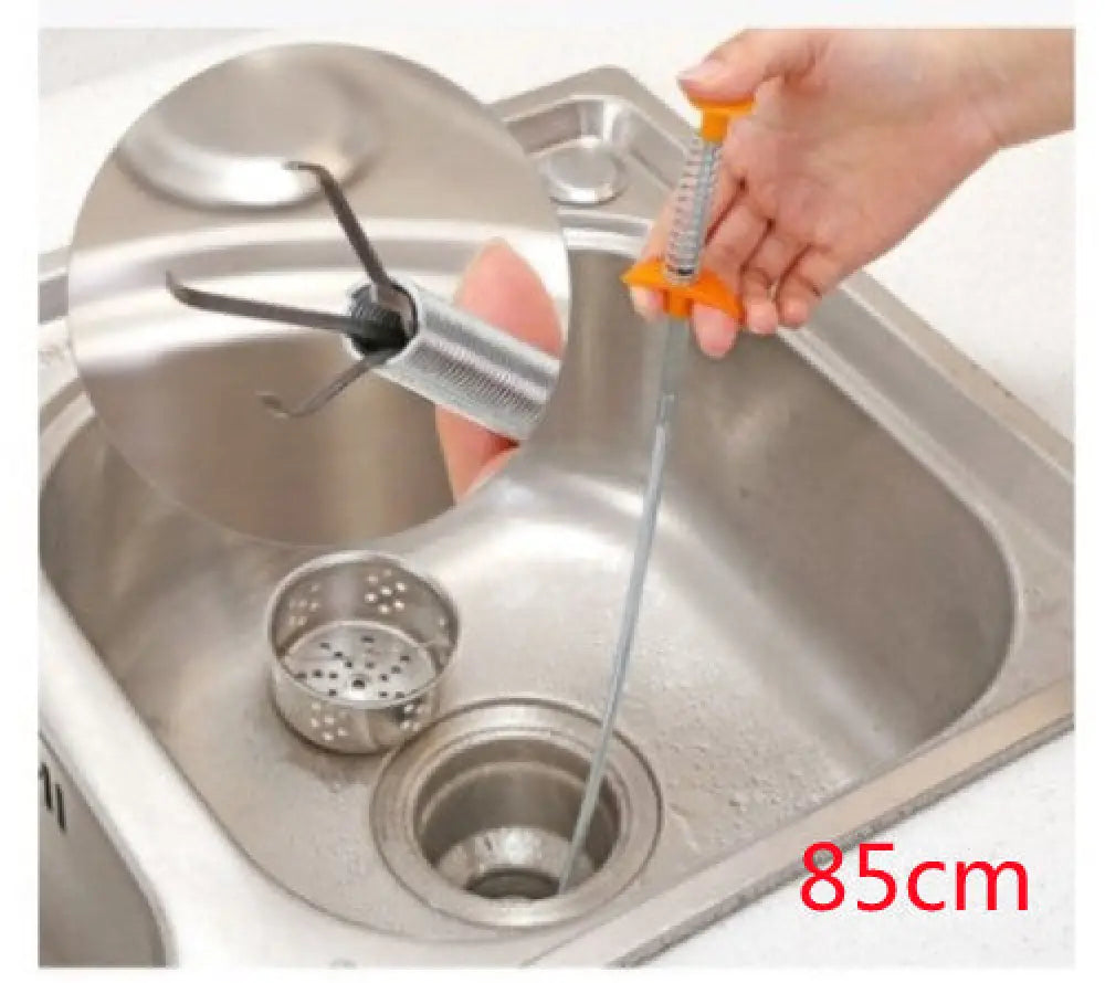 60CM Sewer Dredger Spring Pipe Dredging Tool Household Hair Cleaner Drain Clog Remover Cleaning Tools Household For