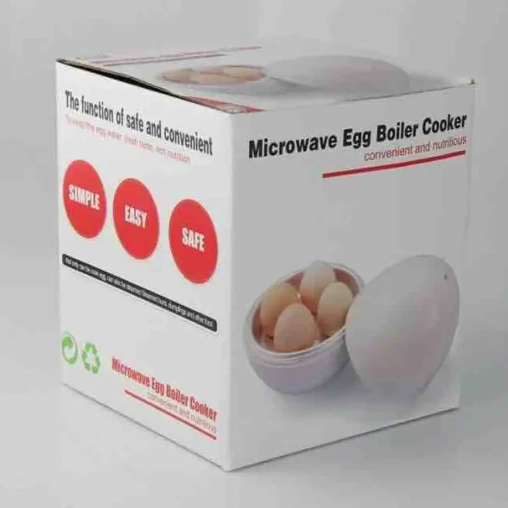Capacity For 4 Eggs Microwave Egg Steamer Boiler Cooker Easy Quick 5 Minutes Hard Or Soft Boiled Kitchen Cooking Tools