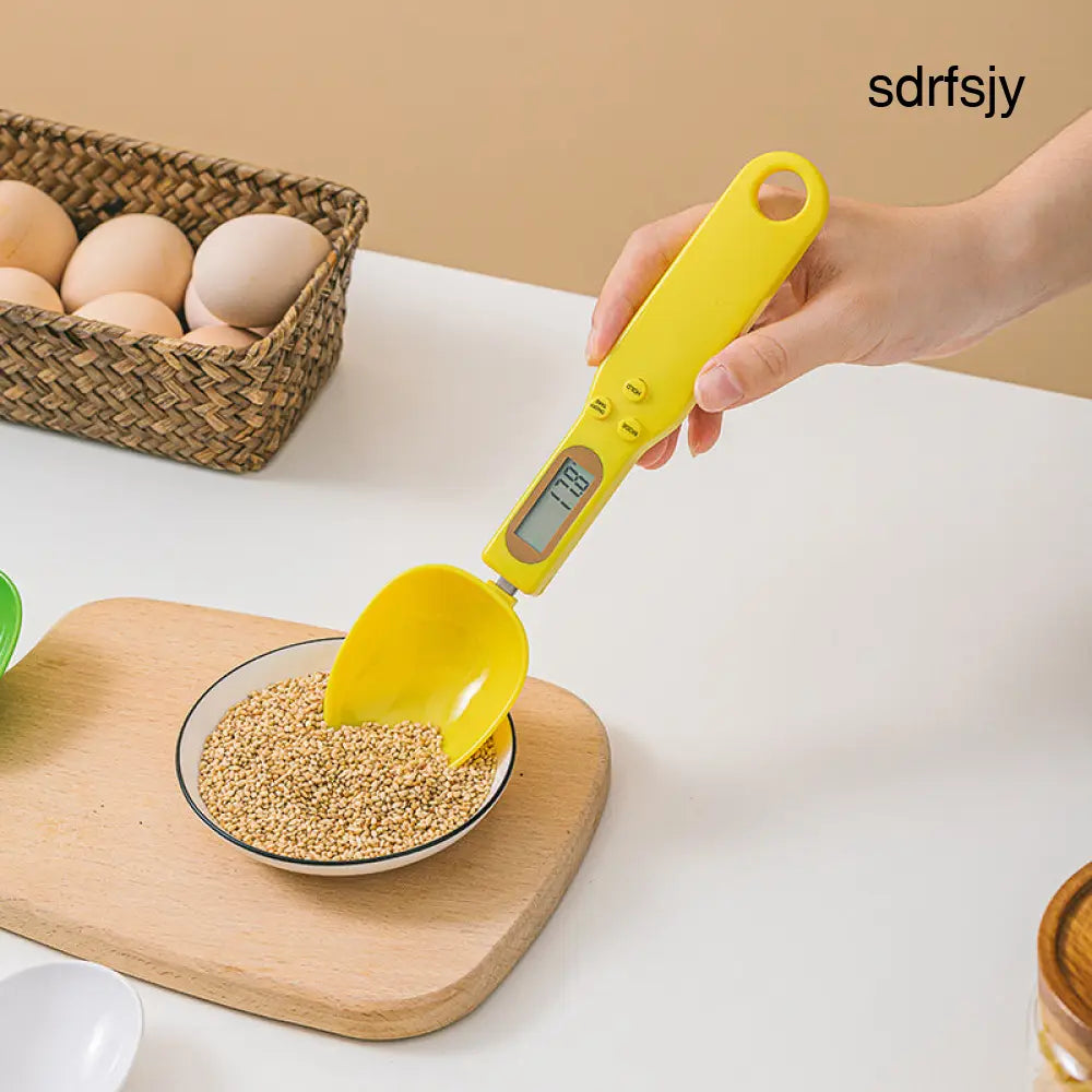 Electronic Kitchen Scale LCD Display Digital Weight Measuring Spoon Digital Spoon Scale Mini Kitchen Accessories Tools