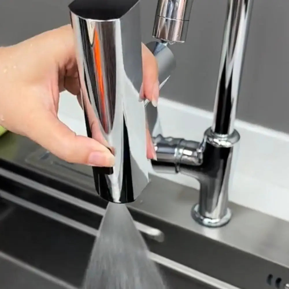 Kitchen Faucet Waterfall Outlet Splash Proof Universal Rotating Bubbler Multifunctional Water Nozzle Extension Kitchen