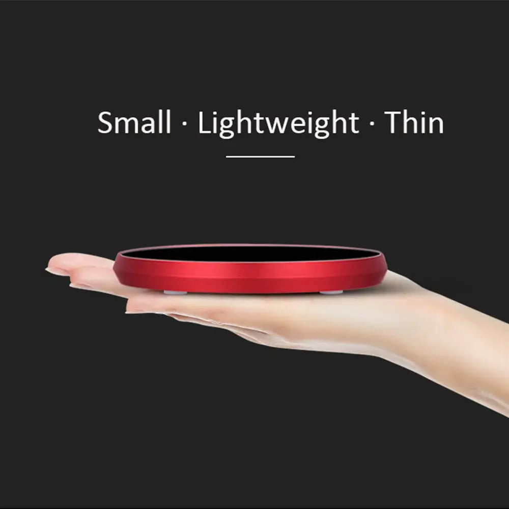 USB Coffee Mug Cup Warmer Milk Tea Water Cup Heating Electric Touch Pad Temperature Adjustable Hot Tea Maker Heater